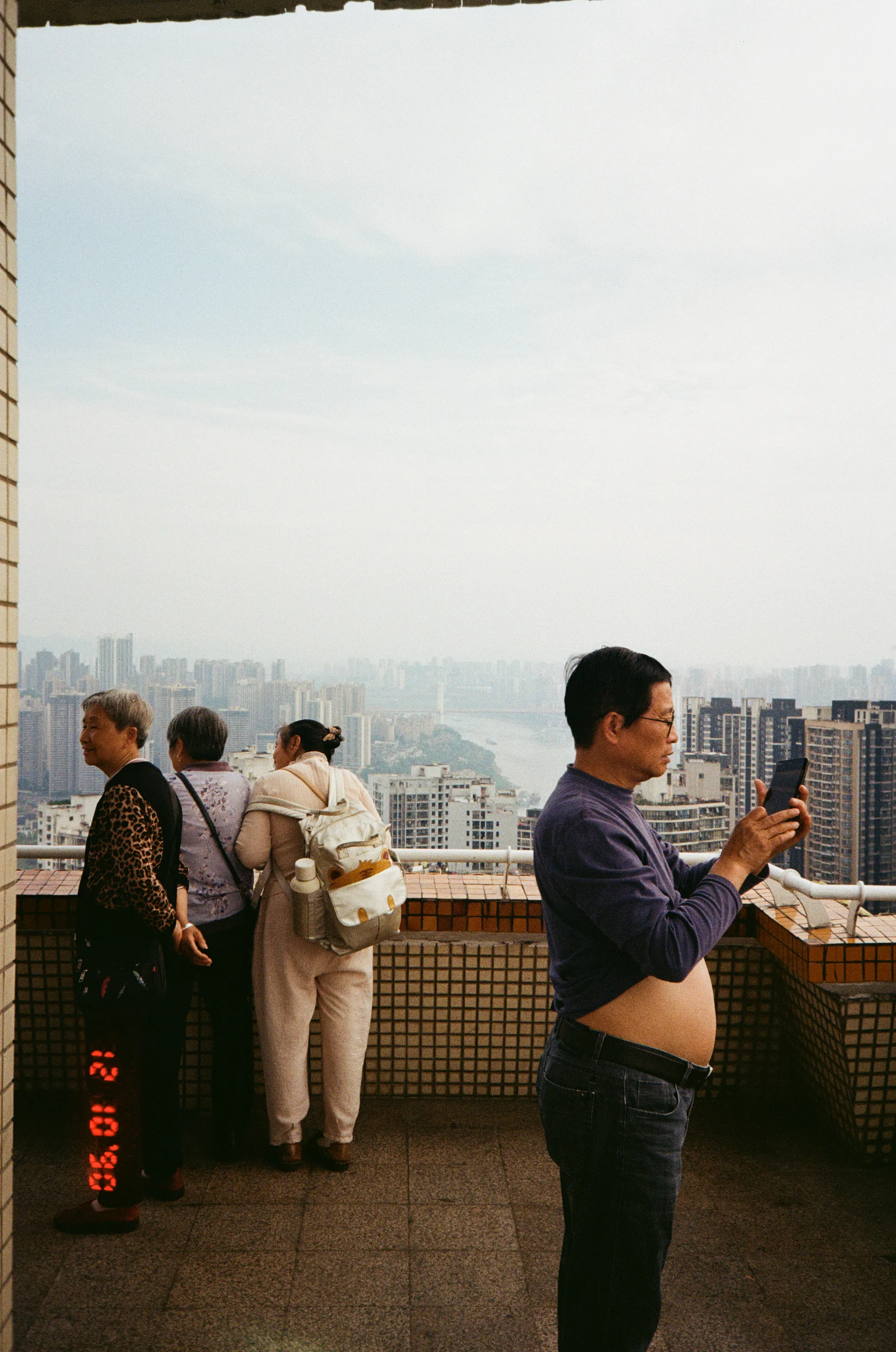 Man sporting a Beijing bikini in Xi'an